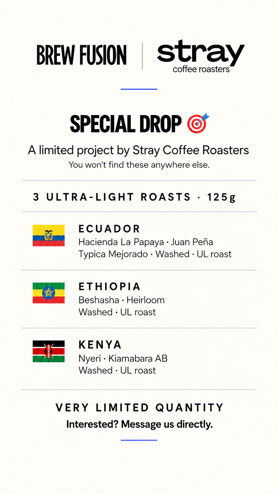 STRAY COLLECTION - ULTRA LIGHT (3x125g)