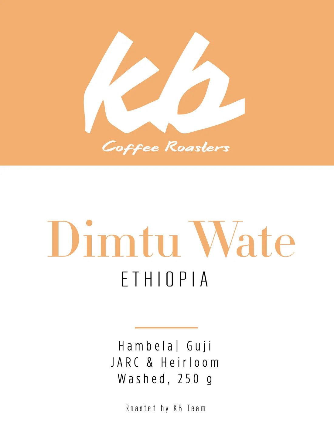 Dimtu - Ethiopia {Washed}