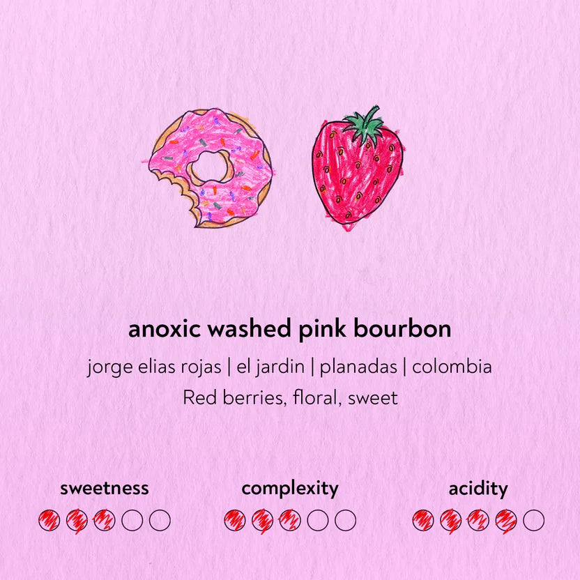 Anoxic Washed Pink Bourbon