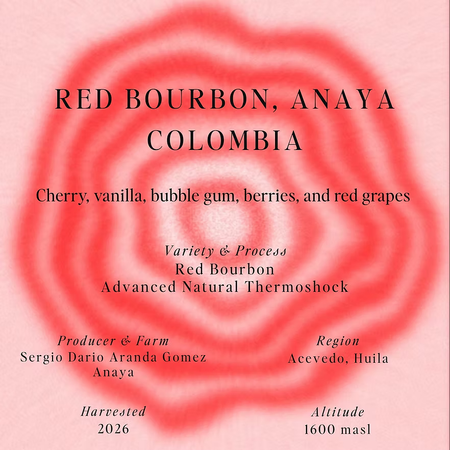 Anaya - Colombia {Red Bourbon Advanced Natural}