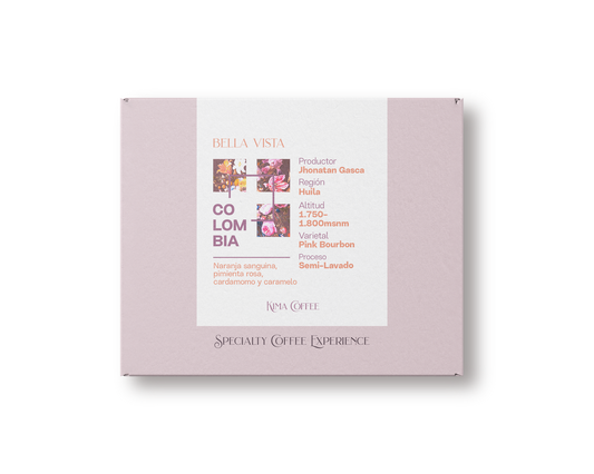 Bella Vista Pink Bourbon - Colombia {Semi-Washed}