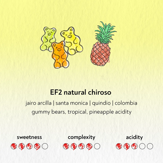 EF2 Natural Chiroso - Colombia {Extended Fermentation Natural}