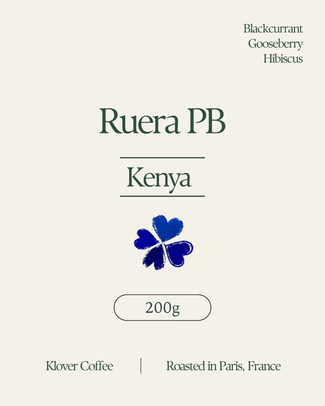 Ruera Estate PB - Kenya [Washed]