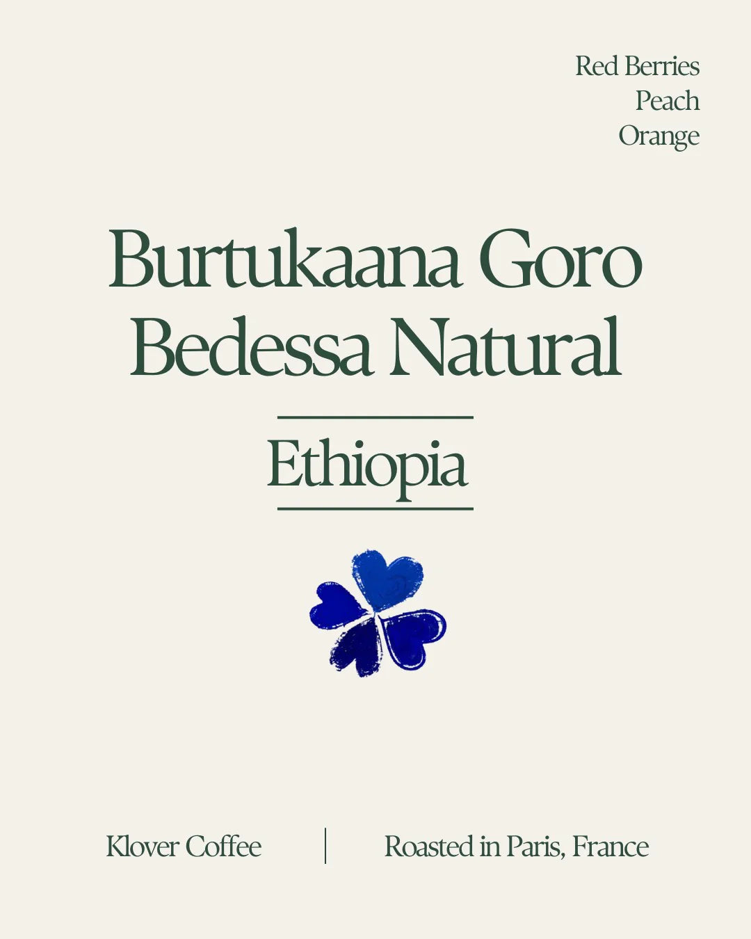 Burtukaana Goro Bedesa - Ethiopia {Natural}