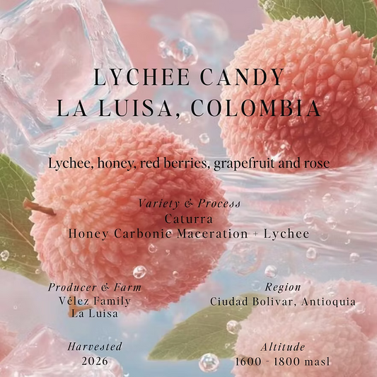 Lychee Candy - Colombia {Honey Carbonic Maceration}