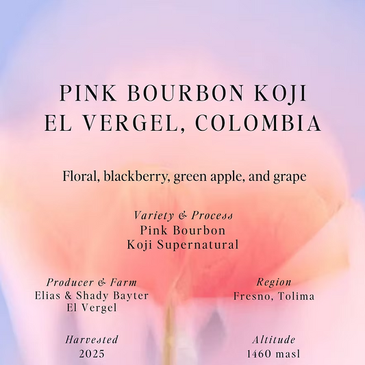 Pink Bourbon Koji - Colombia {Koji Supernatural - OMNI}