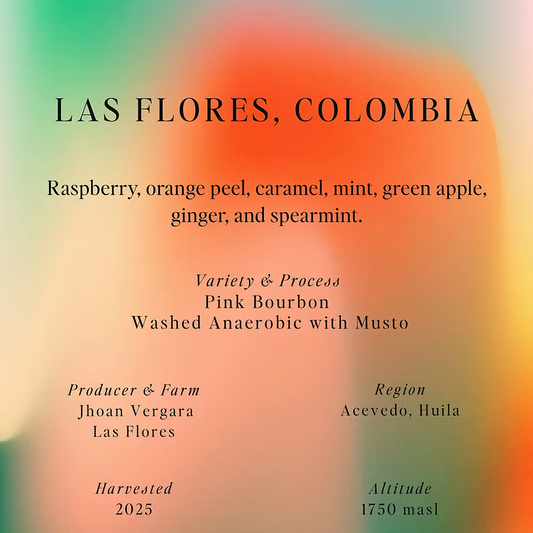 Las Flores- Colombia {Washed Anaerobic}