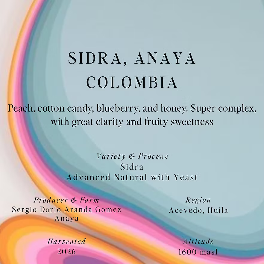 Anaya - Colombia {Sidra Advanced Natural w/ Yeast}