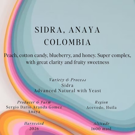 Anaya - Colombia {Cider Advanced Natural w/ Yeast}